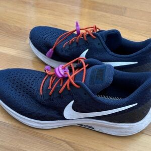 Nike Dark Blue and White Running Pegasus Shoes